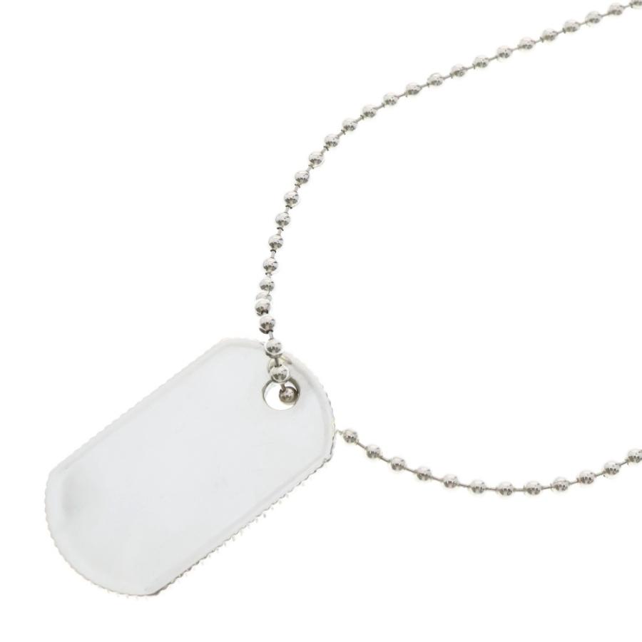 TIFFANY&Co ティファニー プレートボールチェーン タグ ネックレス