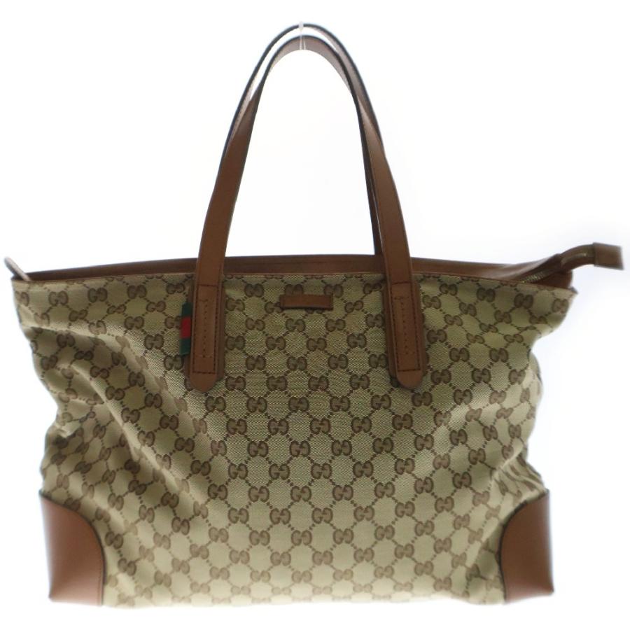 【✨極美品✨ 】 グッチ GGキャンバス トートバッグ ブラウン GUCCI グッチGGキャンバス ブラウン トートバッグ キャンバス