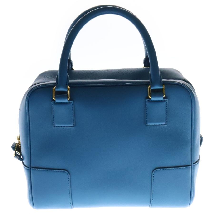 LOEWE ロエベ アマソナ19 アナグラム 2WAY レザー ハンドバッグ