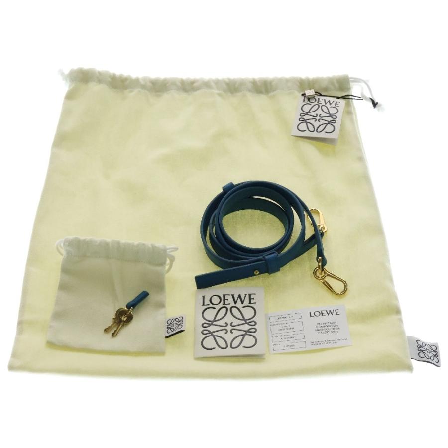 LOEWE ロエベ アマソナ19 アナグラム 2WAY レザー ハンドバッグ