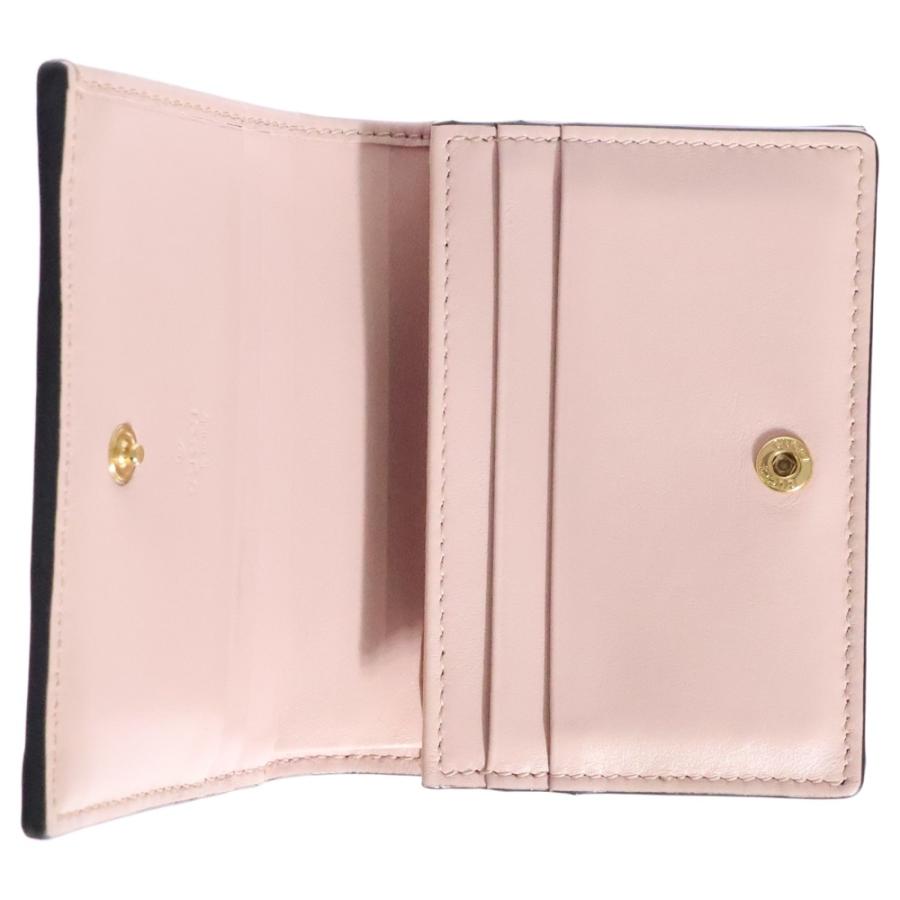 GUCCI（グッチ） GGマトラッセ 二つ折り財布 コンパクトウォレット 