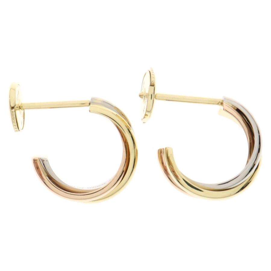 Cartier（カルティエ） トリニティ ピアス Au750YG/PG/WG イエロー
