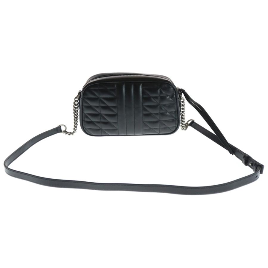 GUCCI（グッチ） GGマーモント チェーン ショルダーバッグ ブラック