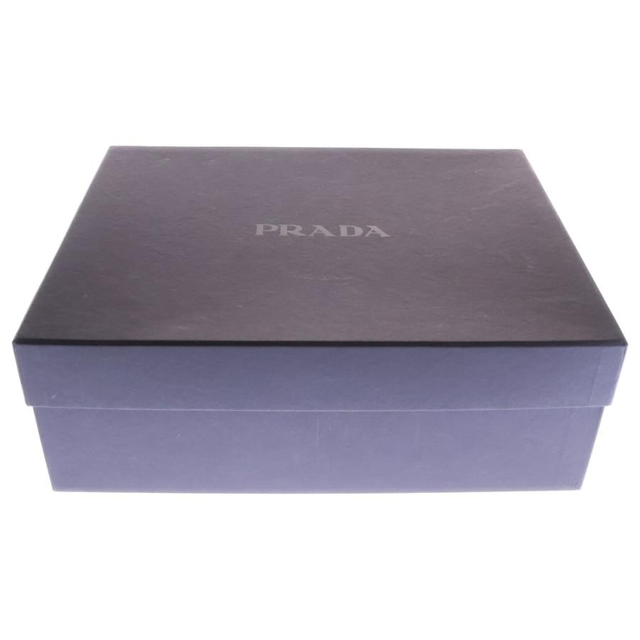 PRADA（プラダ） ロゴハイカットソックススニーカー ブラック 8 1/2