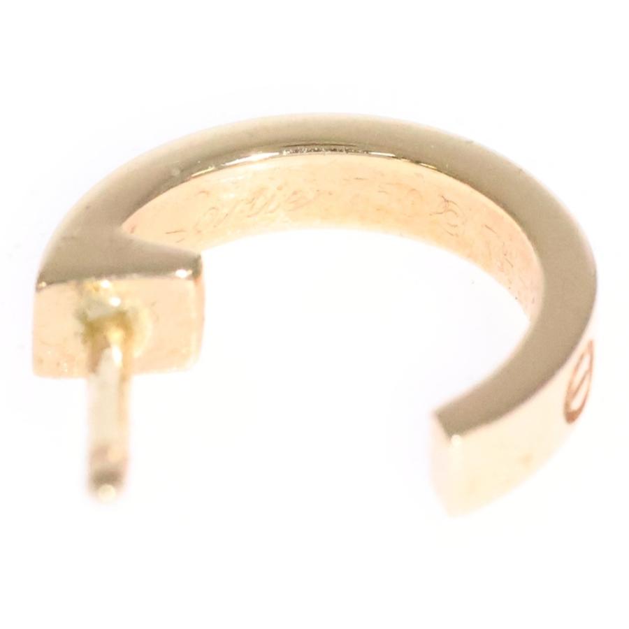 Cartier カルティエ ラブ フープ ピアス K18YG イエローゴールド