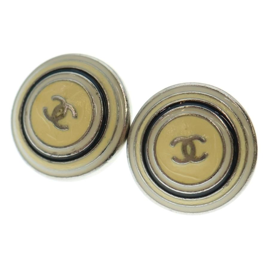 正規品 CHANELシャネル ココマークピアス ヴィンテージ シルバー