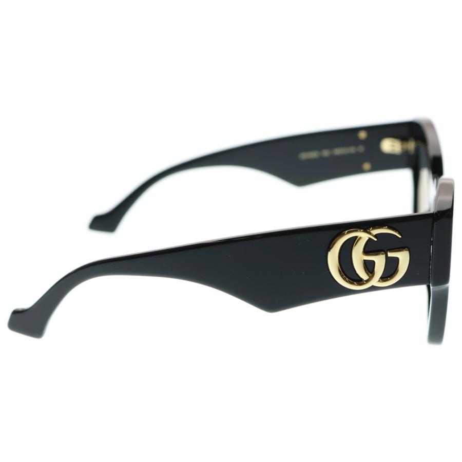 GUCCI（グッチ） GG ロゴ サングラス キャッツアイ ブラックフレーム