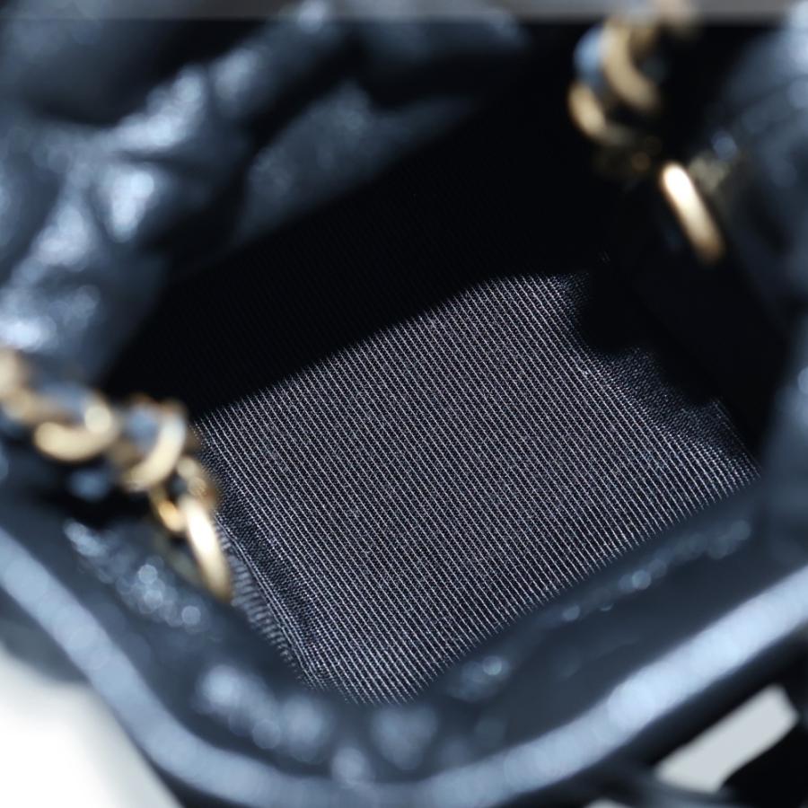 CHANEL（シャネル） ミニマトラッセ 巾着バッグ ミニキューブ チェーン