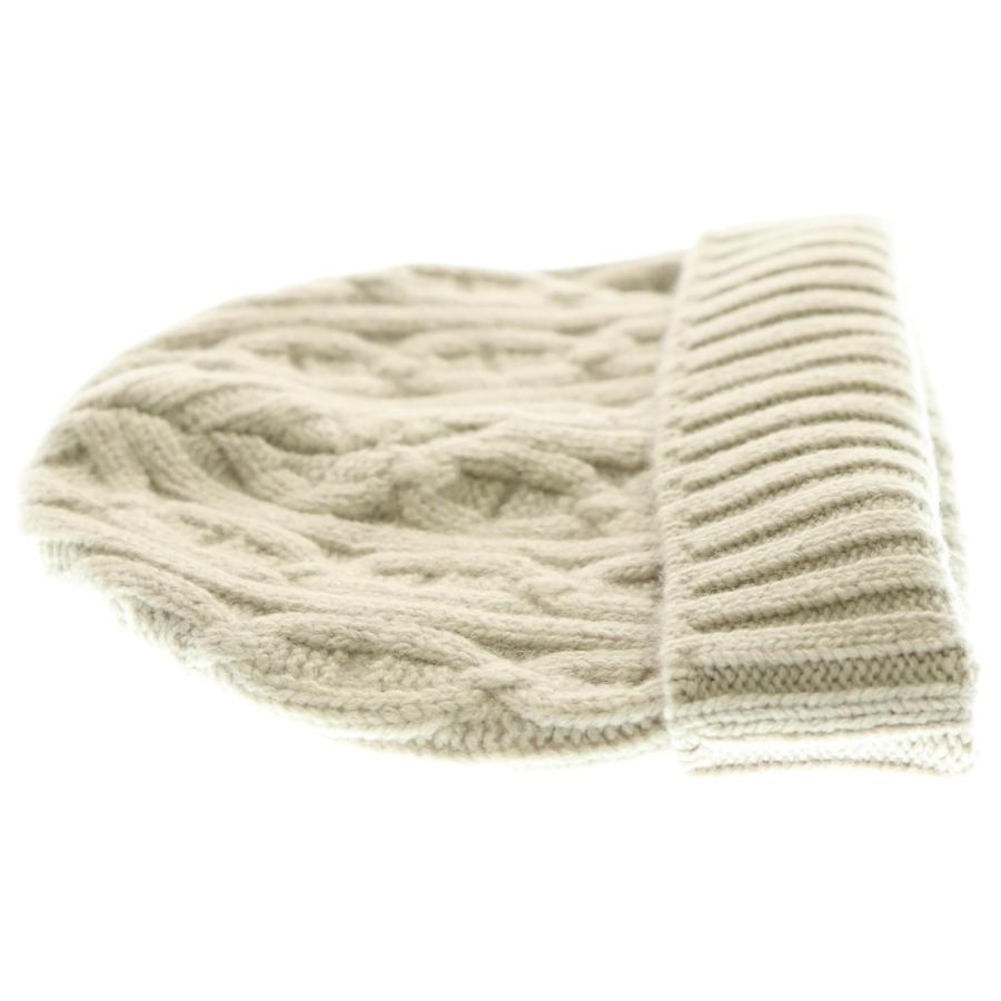 HERMES（エルメス） シェーヌダンクル カシミヤ ニット帽 ビーニー