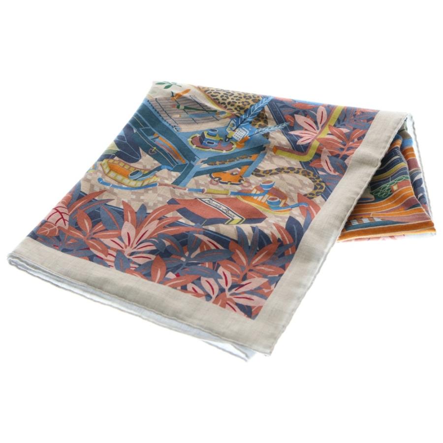 HERMES（エルメス） 21AW Les Douze Leopards カレ140 12頭の