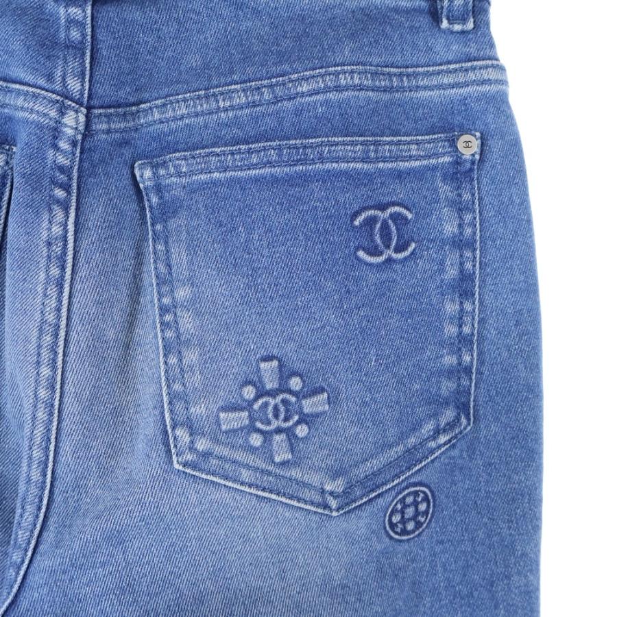 CHANEL（シャネル） ココマーク カメリア エンボス ストレッチ スリム