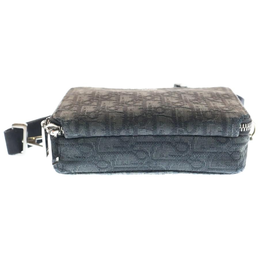 Dior ブラックキャンバスショルダーバッグ Christian Dior クリスチャン・ディオール ストリートシック