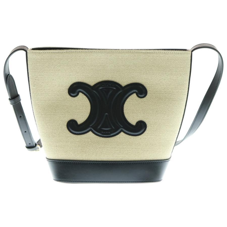 CELINE（セリーヌ） スモールバケット キュイル トリオンフ 2WAYバッグ