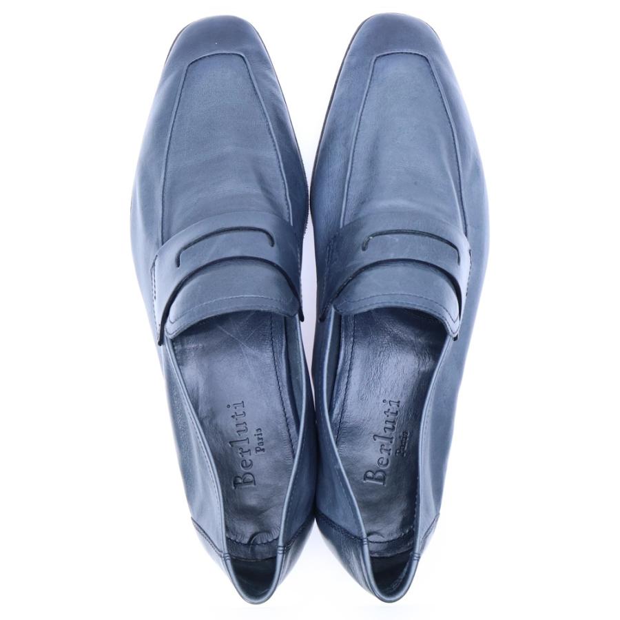 Berluti（ベルルッティ） ロレンツォ レザー スクエアトゥ ドレス 