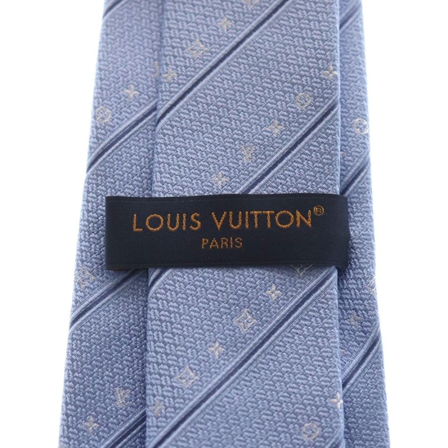LOUIS VUITTON（ルイ・ヴィトン） LVロゴ モノグラム柄シルクネクタイ