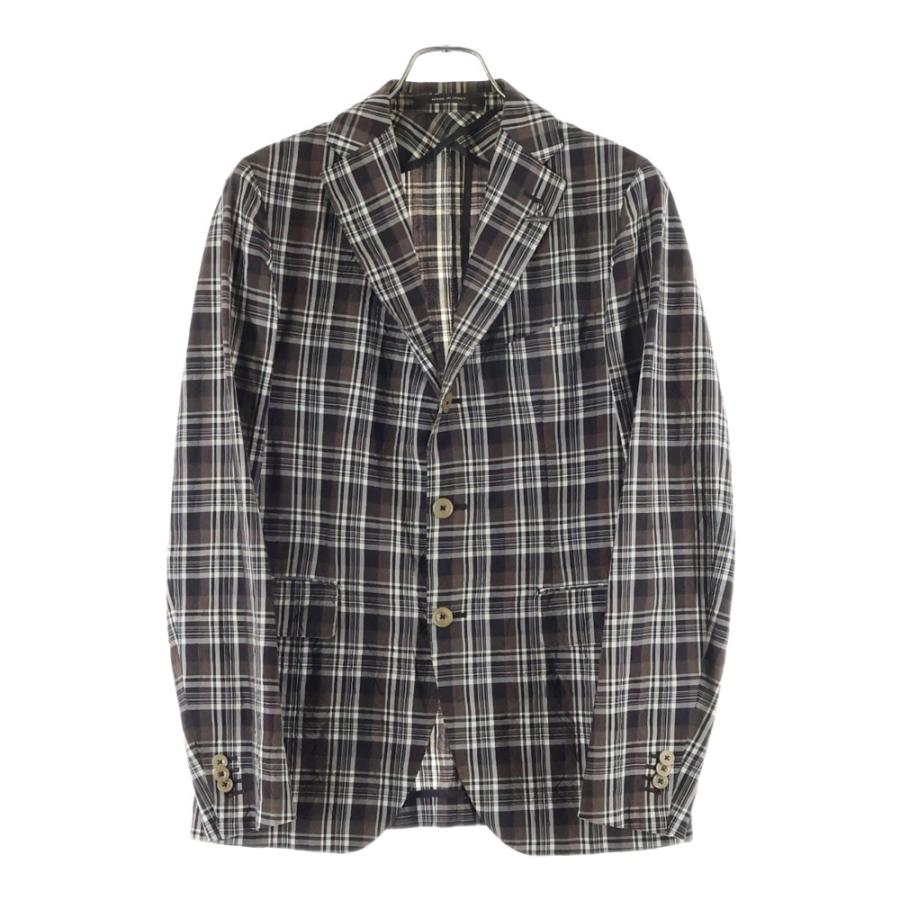 TAGLIATORE ジャケット チェック柄 TAGLIATORE〉懐かしさと新しさがミックスされたチェックジャケット