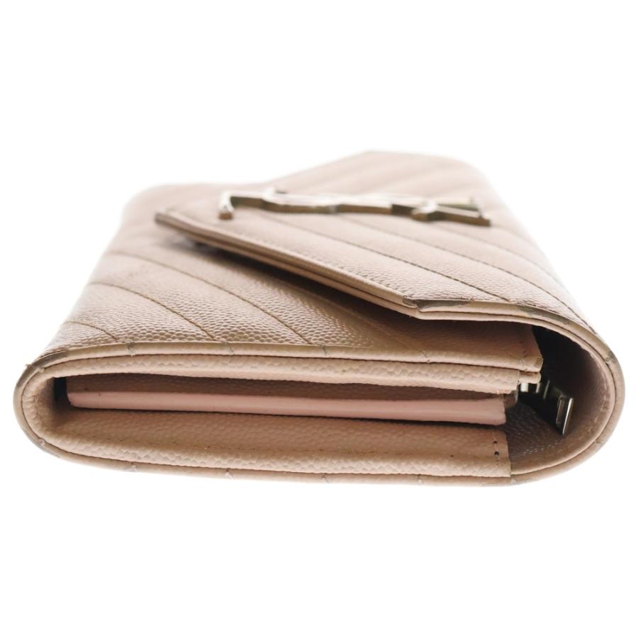 サンローランパリ カサンドラ フラップウォレット ロングウォレット 長