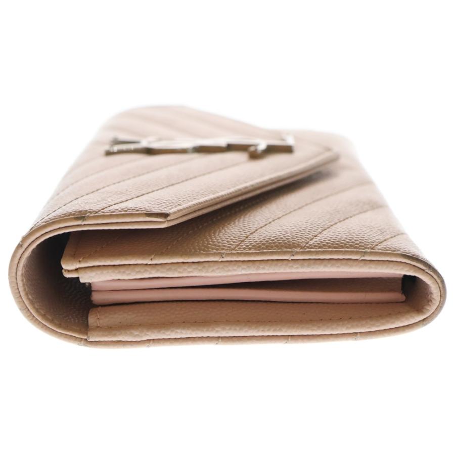 サンローランパリ カサンドラ フラップウォレット ロングウォレット 長