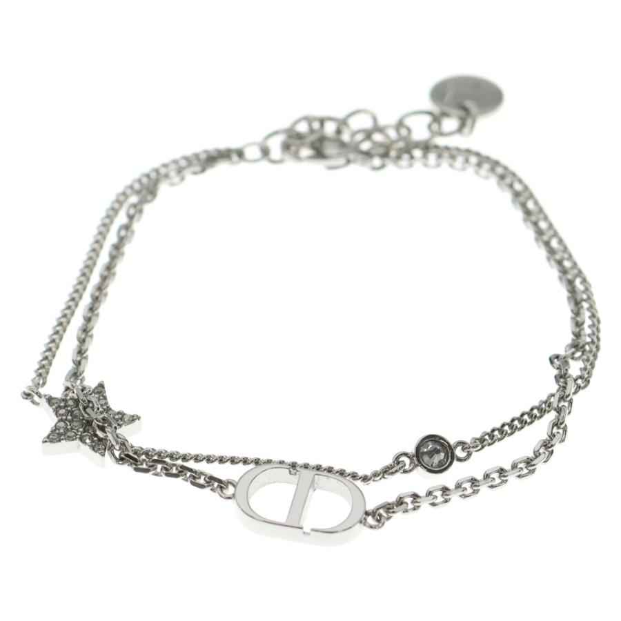 未使用保管品/現行✨ディオール ブレスレット 2連 スター ラインストーン 楽天市場】質屋 Christian Dior ディオール ブレスレット ブレス