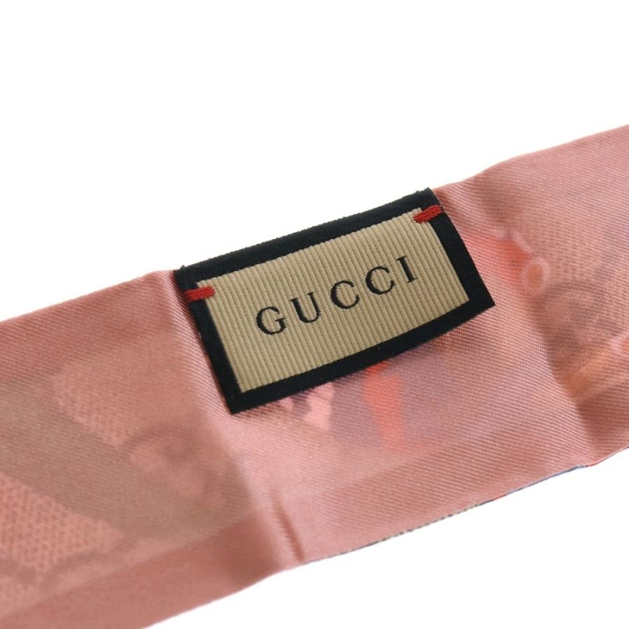 GUCCI（グッチ） GGフローラ プリント ツイリー シルク ベージュ