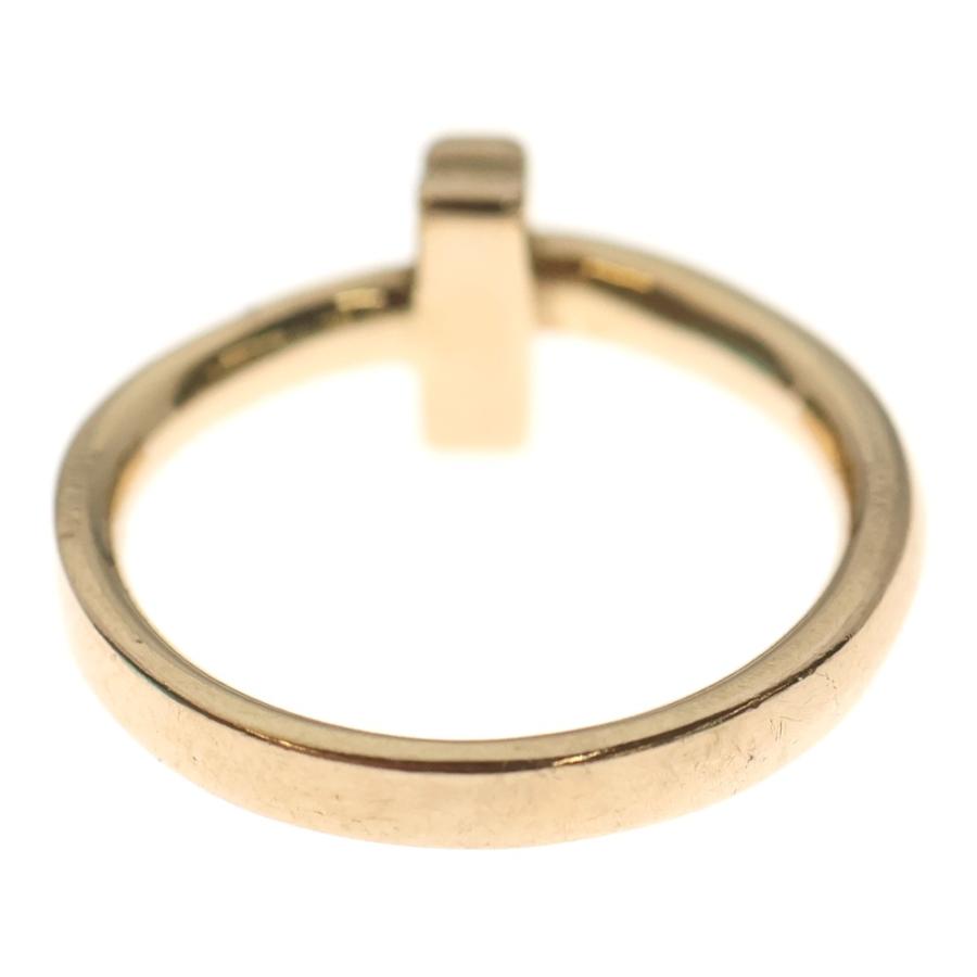 Tiffany & Co. ティファニー Tワンリング K18YG Tiffany T (新品仕上げ済) ティファニー TIFFANY Tワン リング 約15号