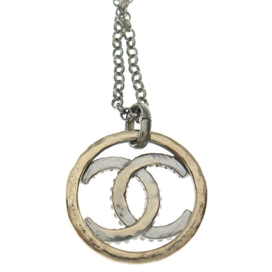 CHANEL（シャネル） ココマーク ラインストーン ネックレス ペンダント