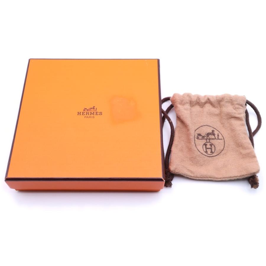 HERMES（エルメス） コンスタンスHベルト ブラック×ブラウン レザー