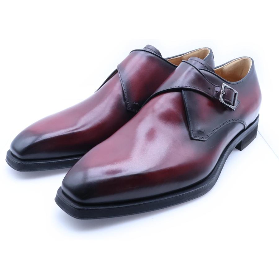 Berluti（ベルルッティ） パティーヌ シングルモンク レザー ドレス