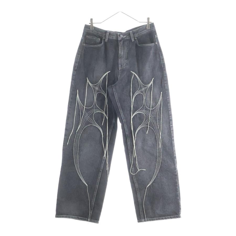 THUG CLUB サグクラブ 24SS TRIBAL TREE DENIM PANTS トライバルツリー