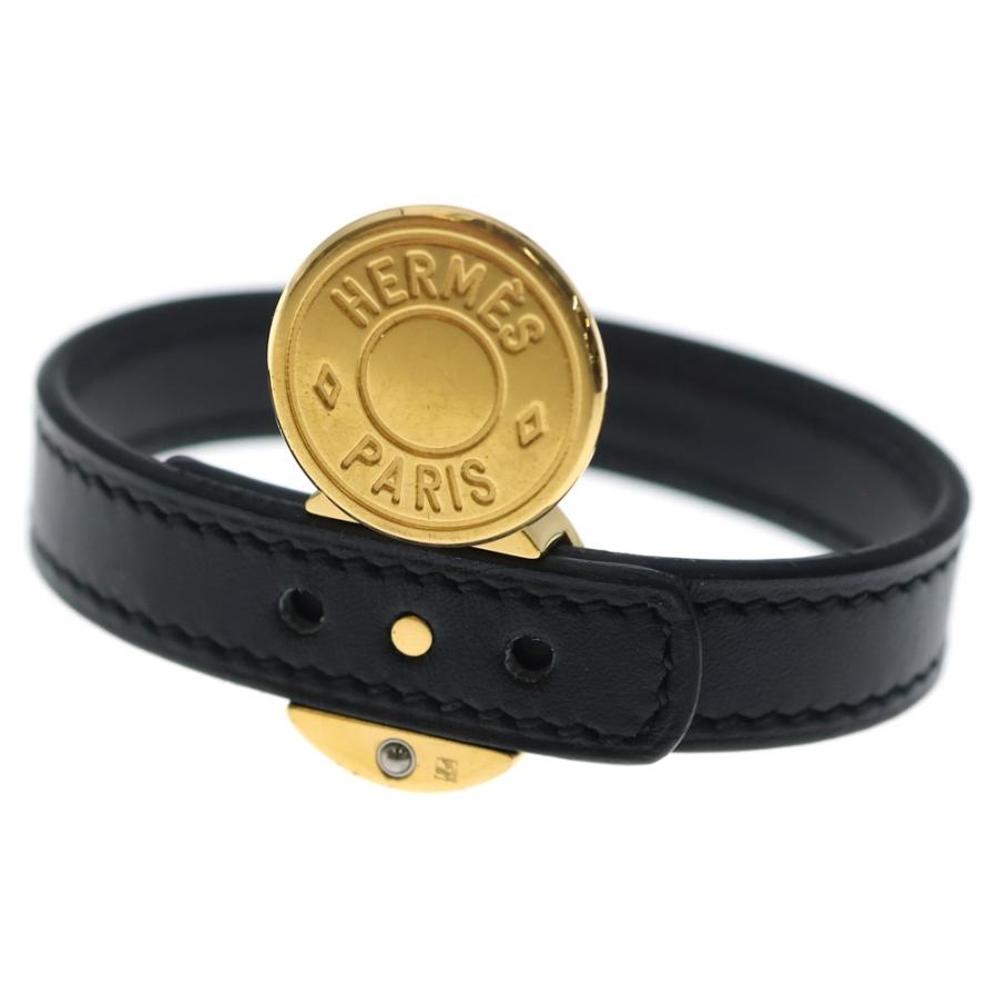 HERMES（エルメス） セリエルーピング バングル ブレスレット ブラック
