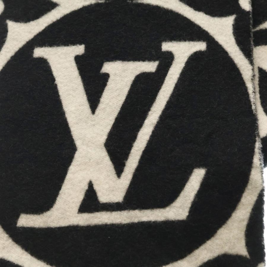 LOUIS VUITTON（ルイ・ヴィトン） LVメダリオンフリンジマフラー