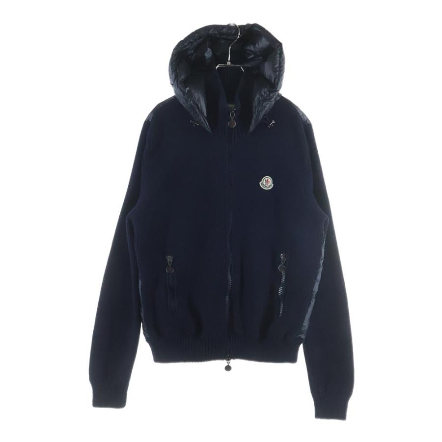 MONCLER（モンクレール） MAGLIONE TRICOT CARDIGAN ダウン切替 ジップ 
