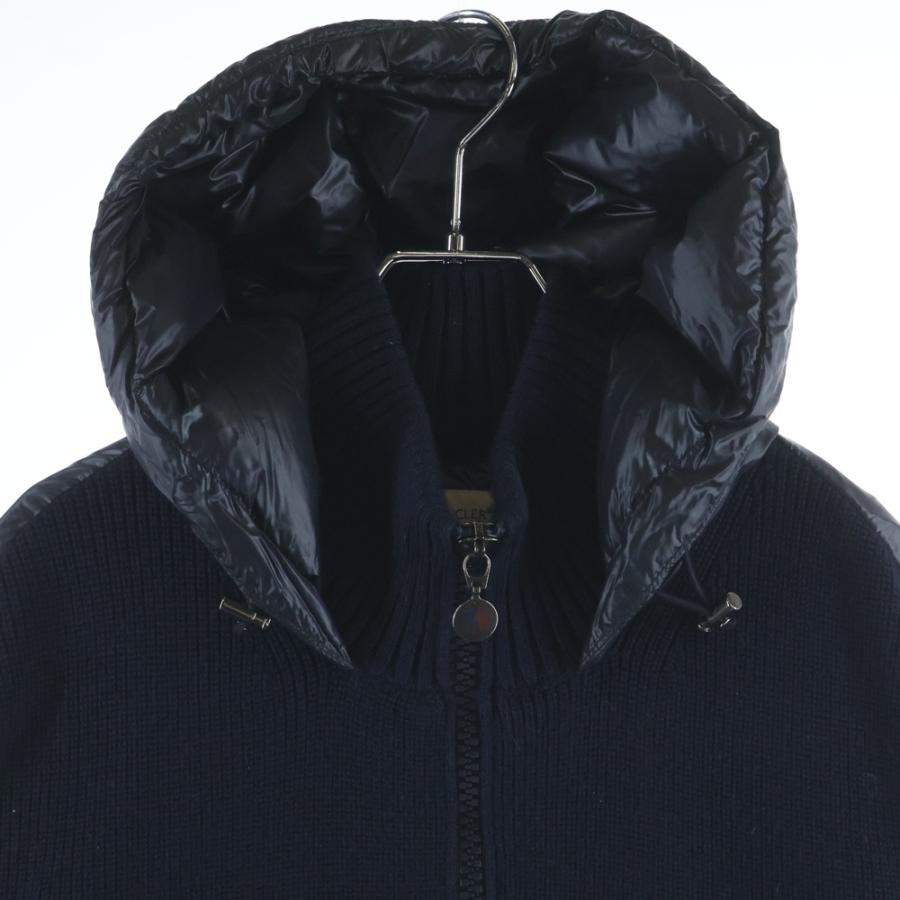 MONCLER（モンクレール） MAGLIONE TRICOT CARDIGAN ダウン切替 ジップ