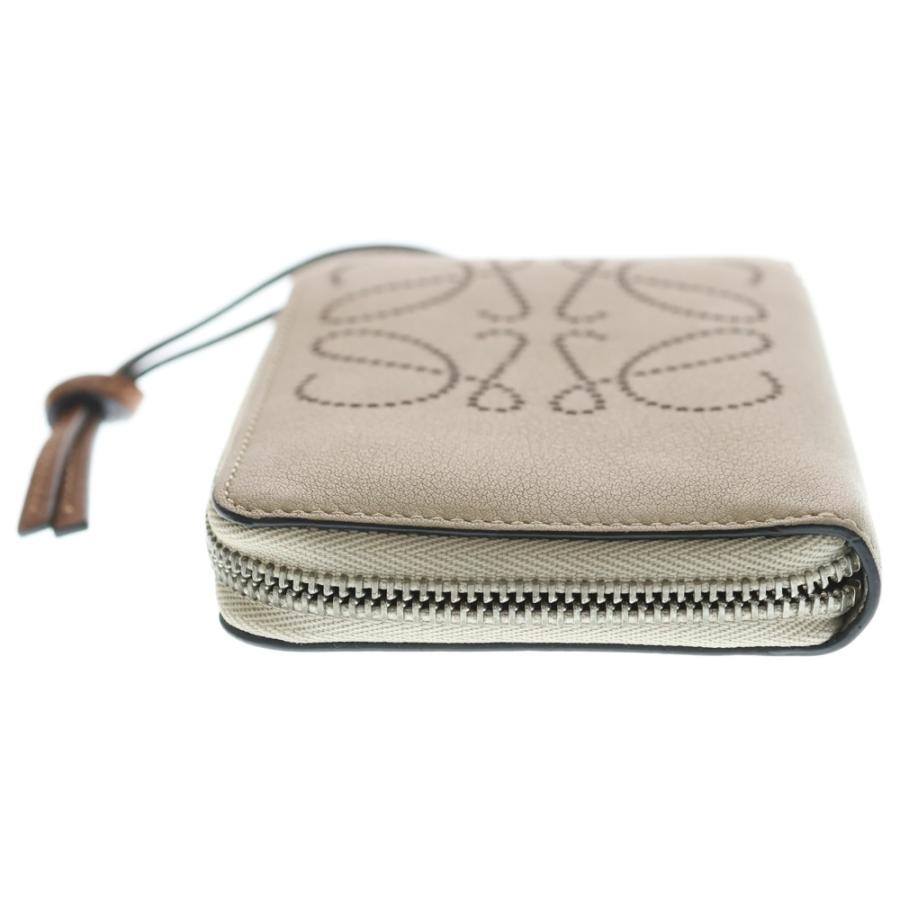 LOEWE（ロエベ） アナグラム レザー コンパクトジップウォレット