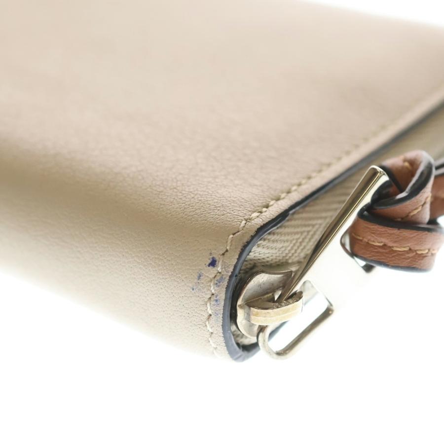 LOEWE（ロエベ） アナグラム レザー コンパクトジップウォレット