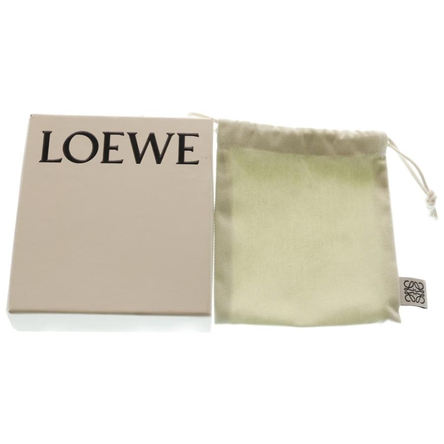 ꒰美品꒱ LOEWE／ロエベ／アナグラムコンパクトジップウォレット／ベージュ LOEWE（ロエベ） アナグラム レザー コンパクトジップウォレット
