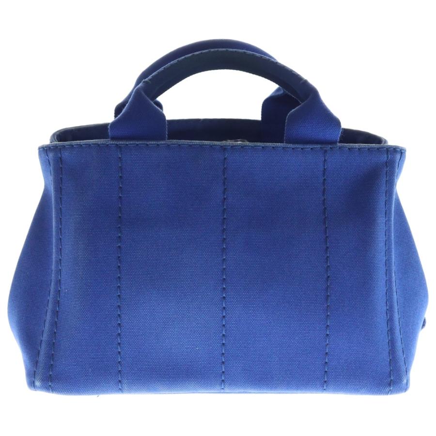 PRADA（プラダ） カナパ トートバッグ ブルー キャンバス BN2439