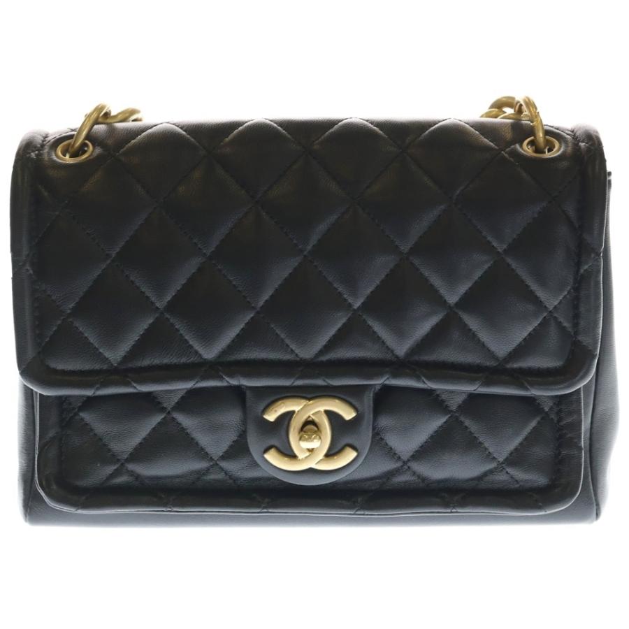 シャネル ココマーク マトラッセ チェーンショルダーバッグ ミニハンドバッグ 2WAY ラムスキン レディース CHANEL 【243-59970】 CHANEL（シャネル） （未使用 展示品）シャネル スモール マトラッセ