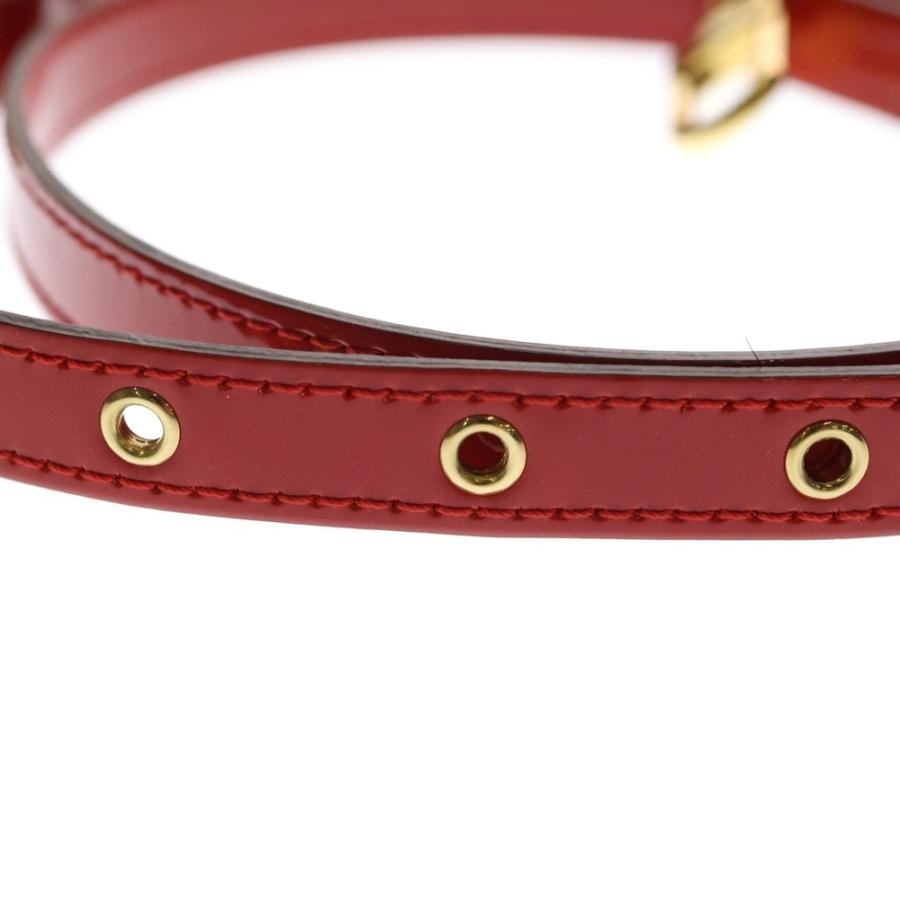 ルイヴィトン  ショルダー ストラップ  ヴェルニ LOUIS VUITTON（ルイ・ヴィトン） ヴェルニ ショルダーストラップ 赤