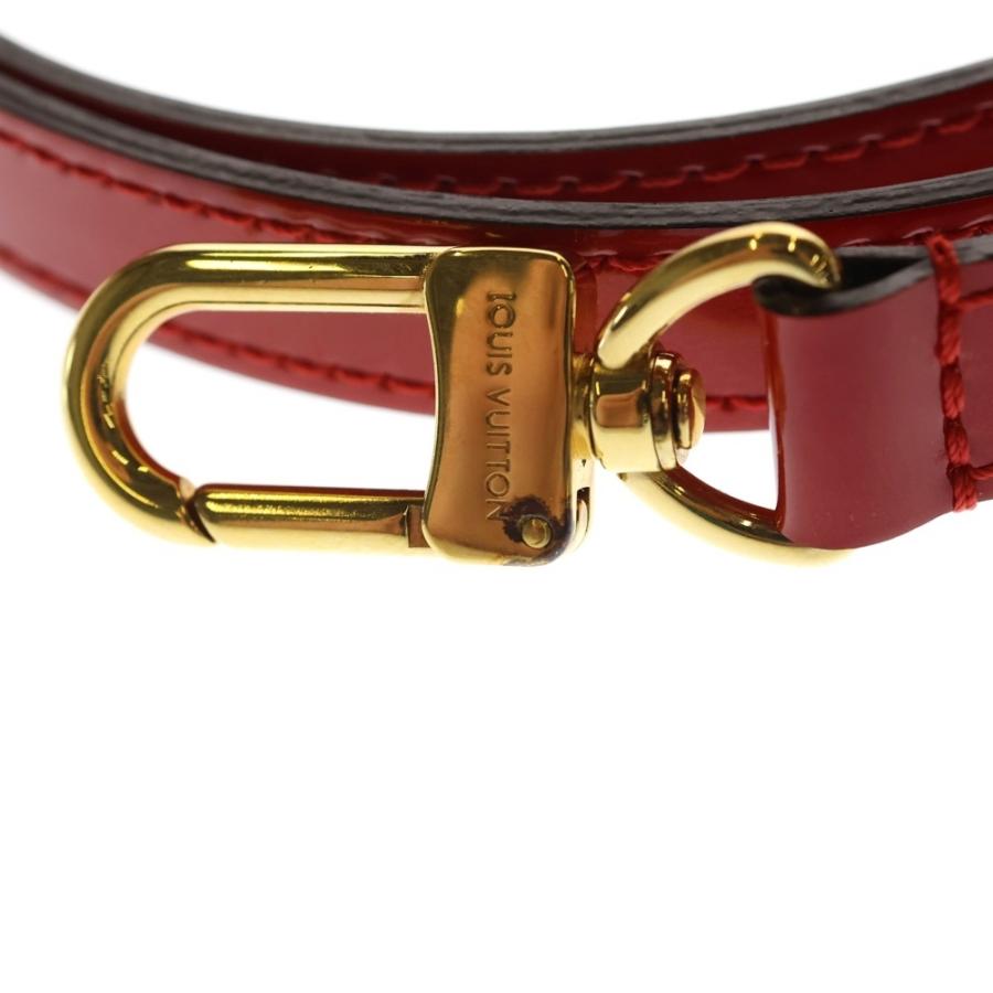 LOUIS VUITTON（ルイ・ヴィトン） ヴェルニ ショルダーストラップ 赤