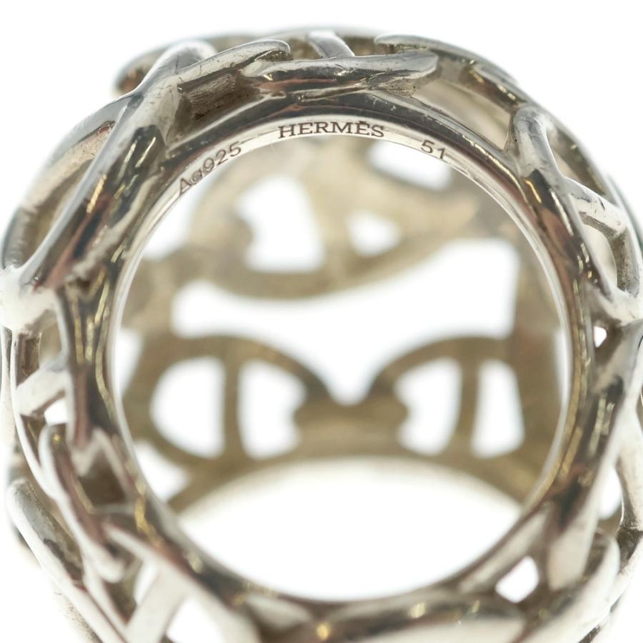 HERMES（エルメス） アンシェネTGM シェーヌダンクル リング 指輪 