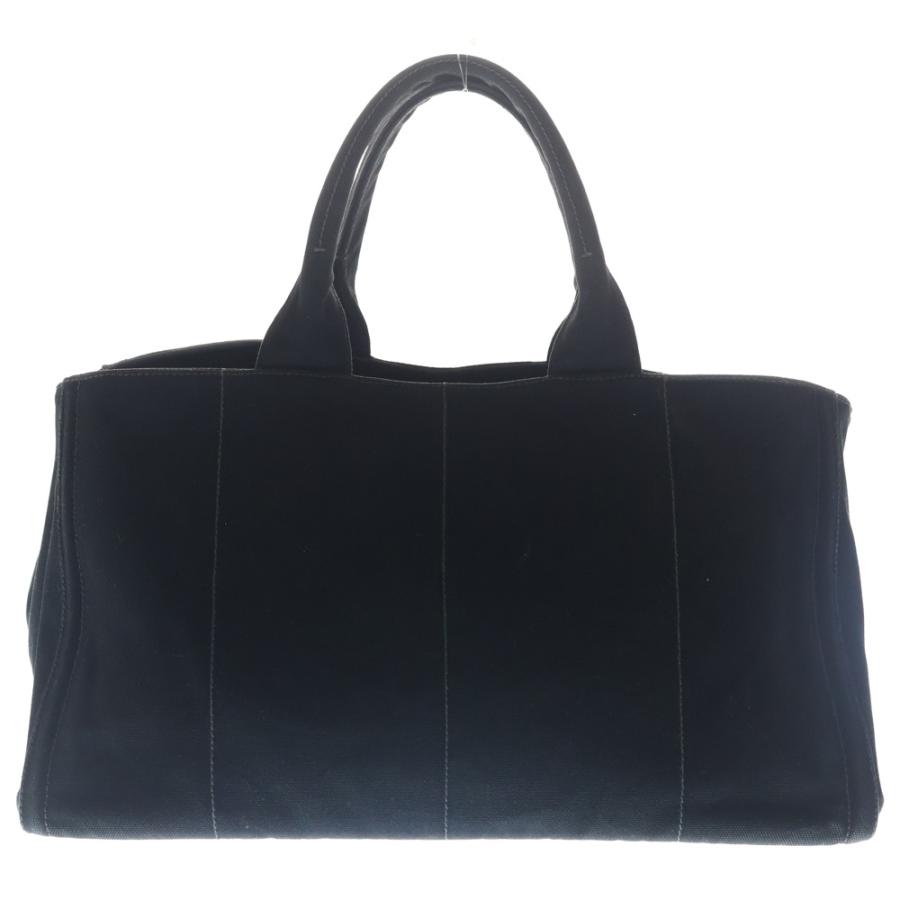 PRADA（プラダ） カナパトート ビジュー ハンドバッグ ブラック