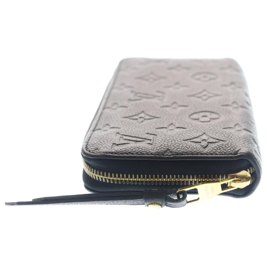 LOUIS VUITTON ルイヴィトン モノグラムアンプラント ジッピーウォレット ロングウォレット カードケース ブラック レザー M61864 ゴールド金具 LOUIS VUITTON（ルイ・ヴィトン） モノグラムアンプラント ジッピー