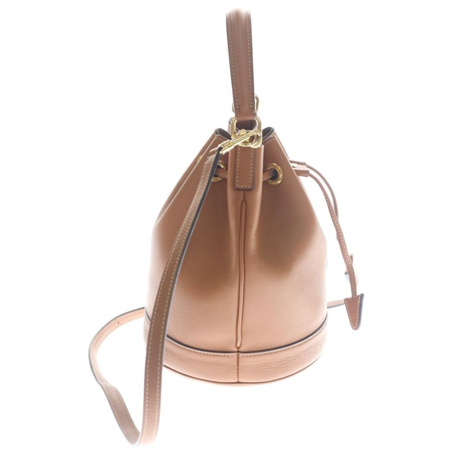 CELINE  ブラウン バケツ型 ショルダーバッグ CELINE セリーヌ ティーンバケット16 ショルダーバッグ ブラウン
