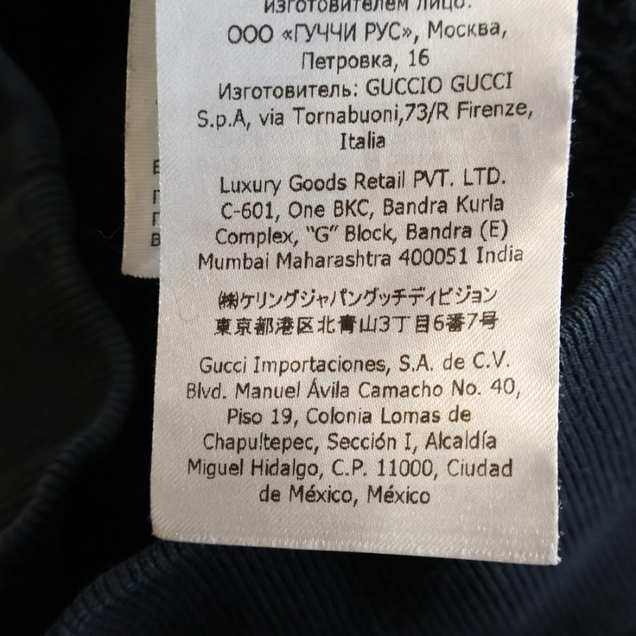 GUCCI（グッチ） ESCHATOLOGY カレッジプリントロゴ プルオーバー