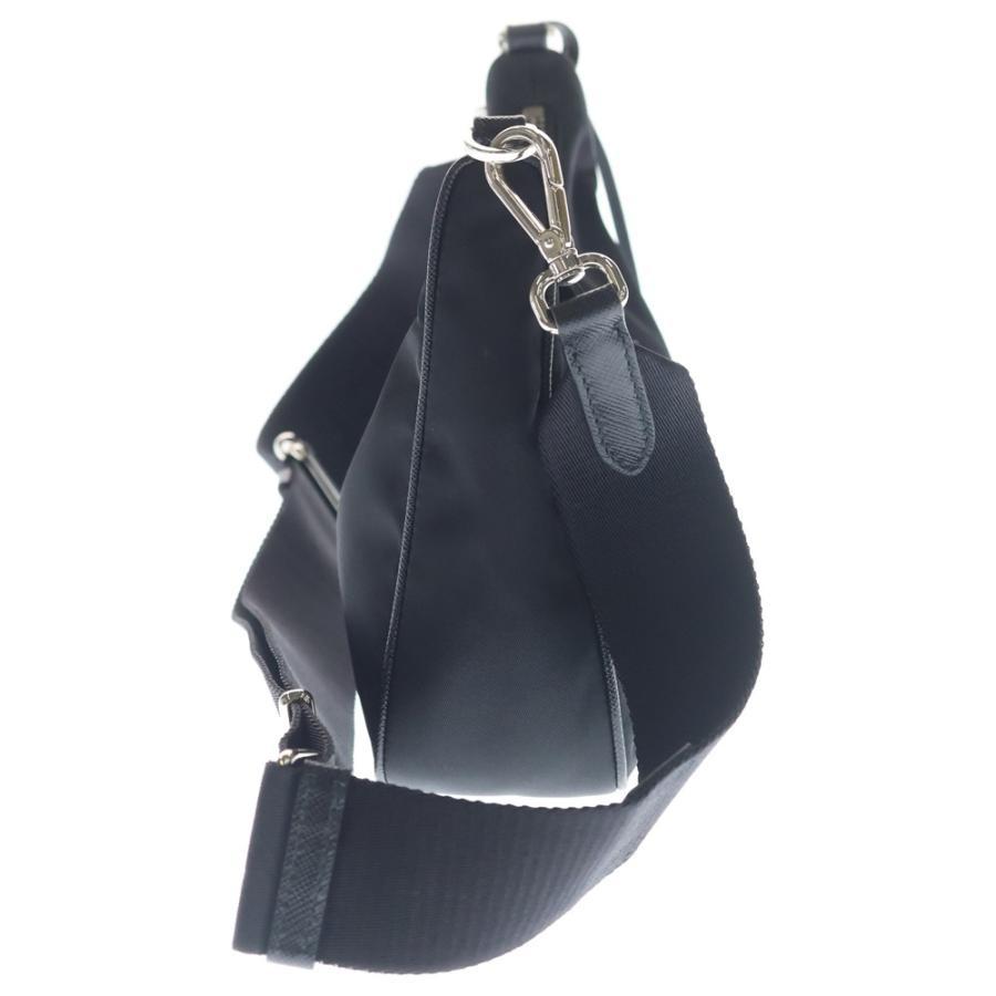 プラダ  Re-Edition 2005 トライアングルロゴプレートシアリングショルダーバッグ レディース PRADA - プラダ Re-Edition 2005 トライアングルロゴプレート