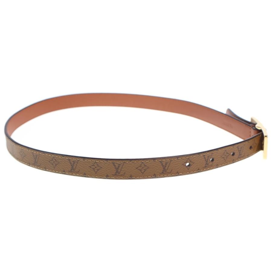 LOUIS VUITTON ルイヴィトン モノグラムリバース LVデュオ 18MM レザー