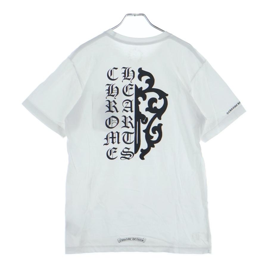 CHROME HEARTS クロムハーツ　半袖tシャツ　ダガー　ブランドロゴ　S CHROME HEARTS（クロムハーツ） □DAGGER LOGO ダガー ロゴ プリント