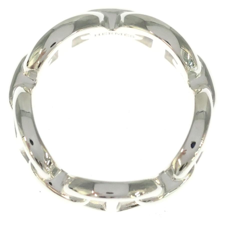 HERMES（エルメス） シェーヌダンクル アンシェネ リング シルバー