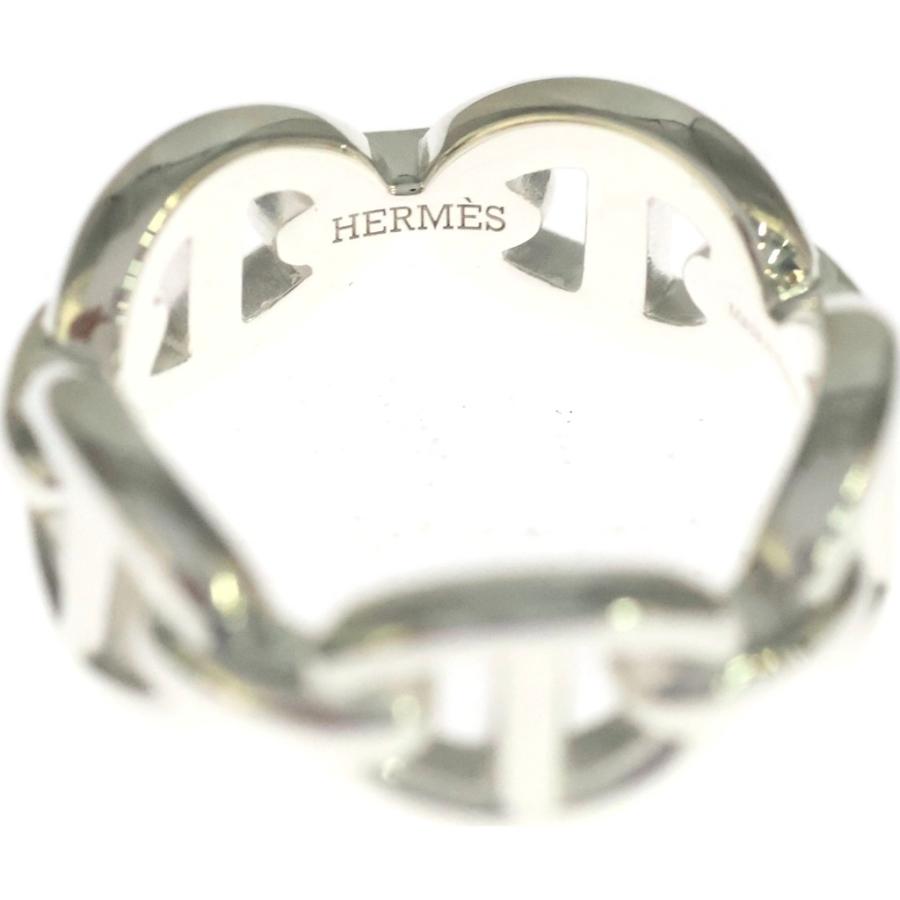 HERMES（エルメス） シェーヌダンクル アンシェネ リング シルバー